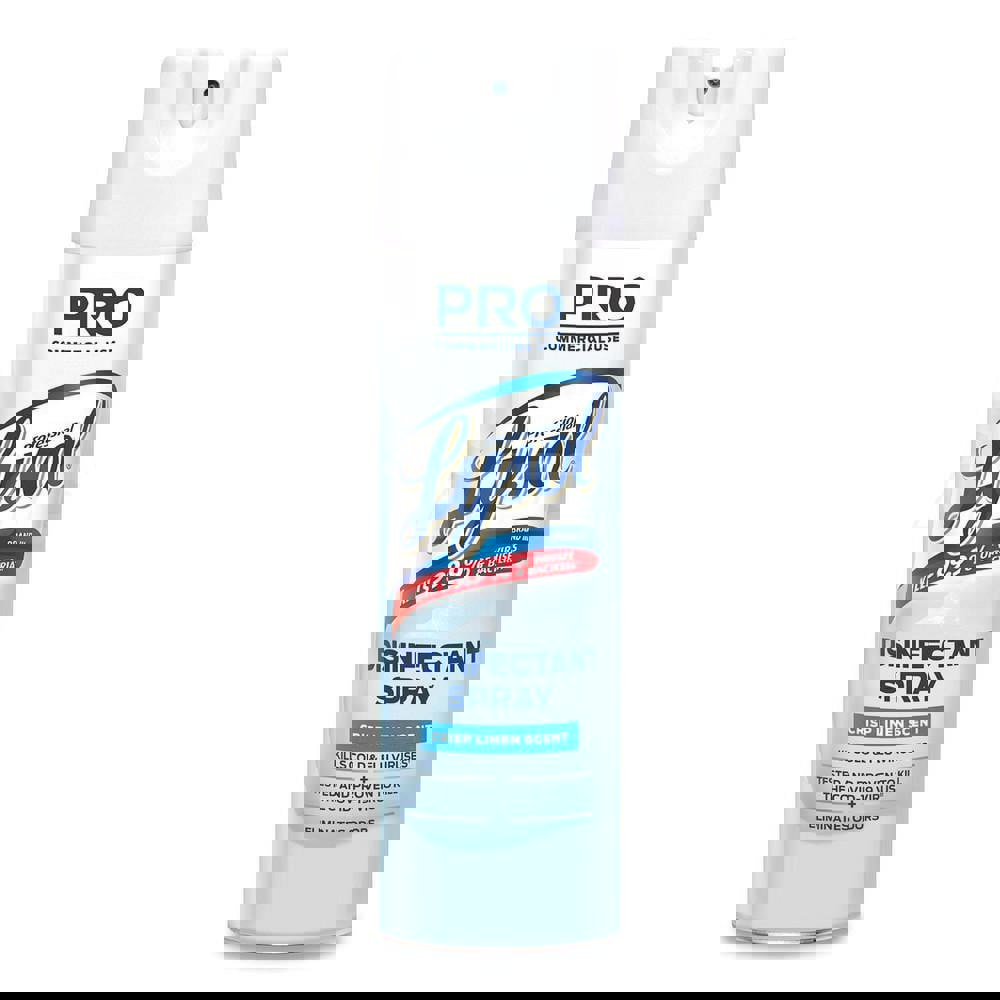 LYSOL SPRAY CRISP LINEN 19 OZ